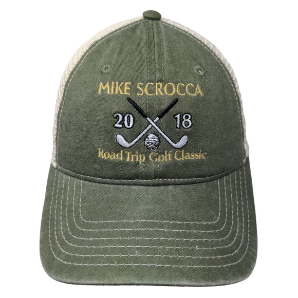 Cap America Mike Scrocca Golf Classic Snapback Mesh Back Hat Adjustable - Picture 1 of 12